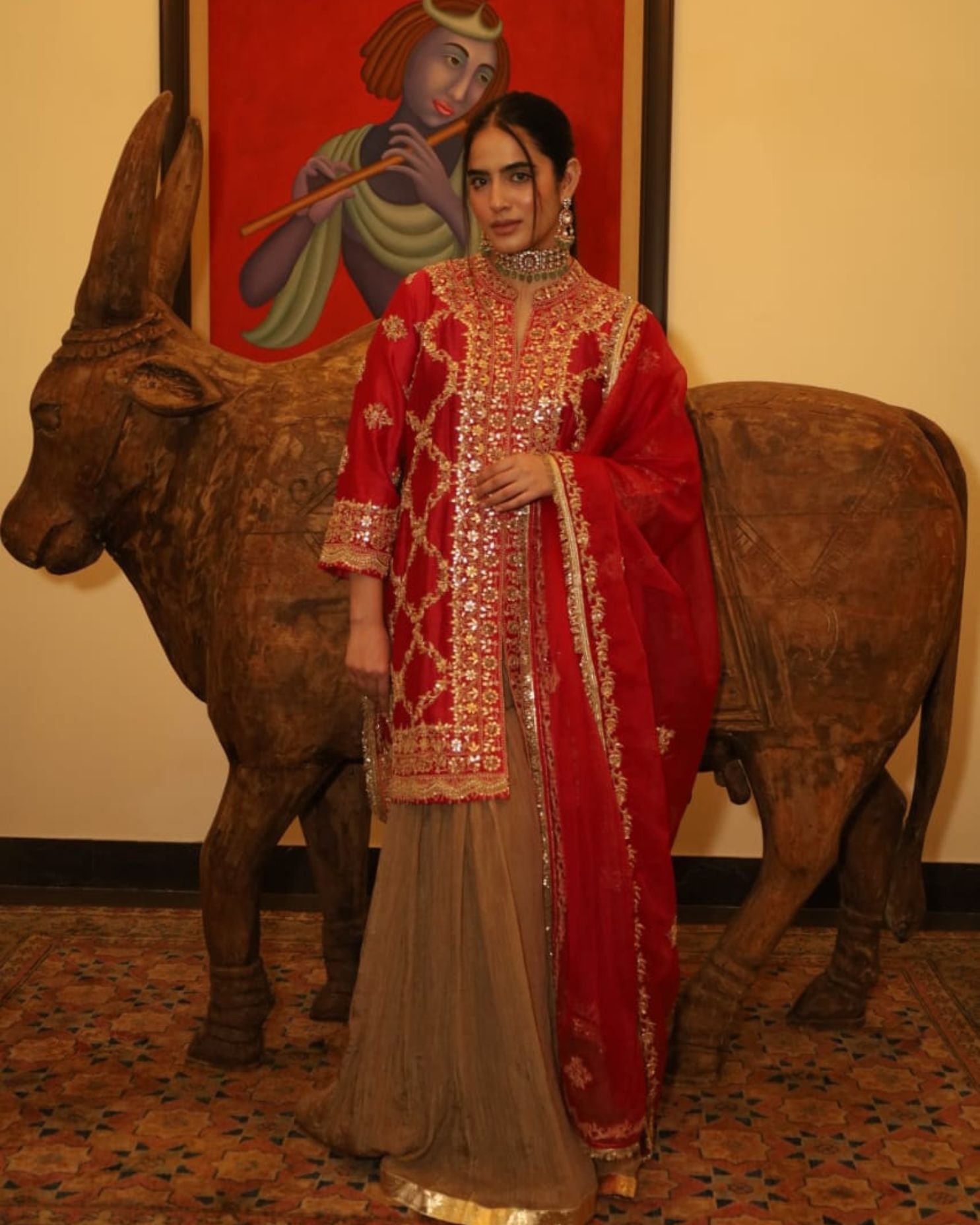 Bridal Red Heritage Suit