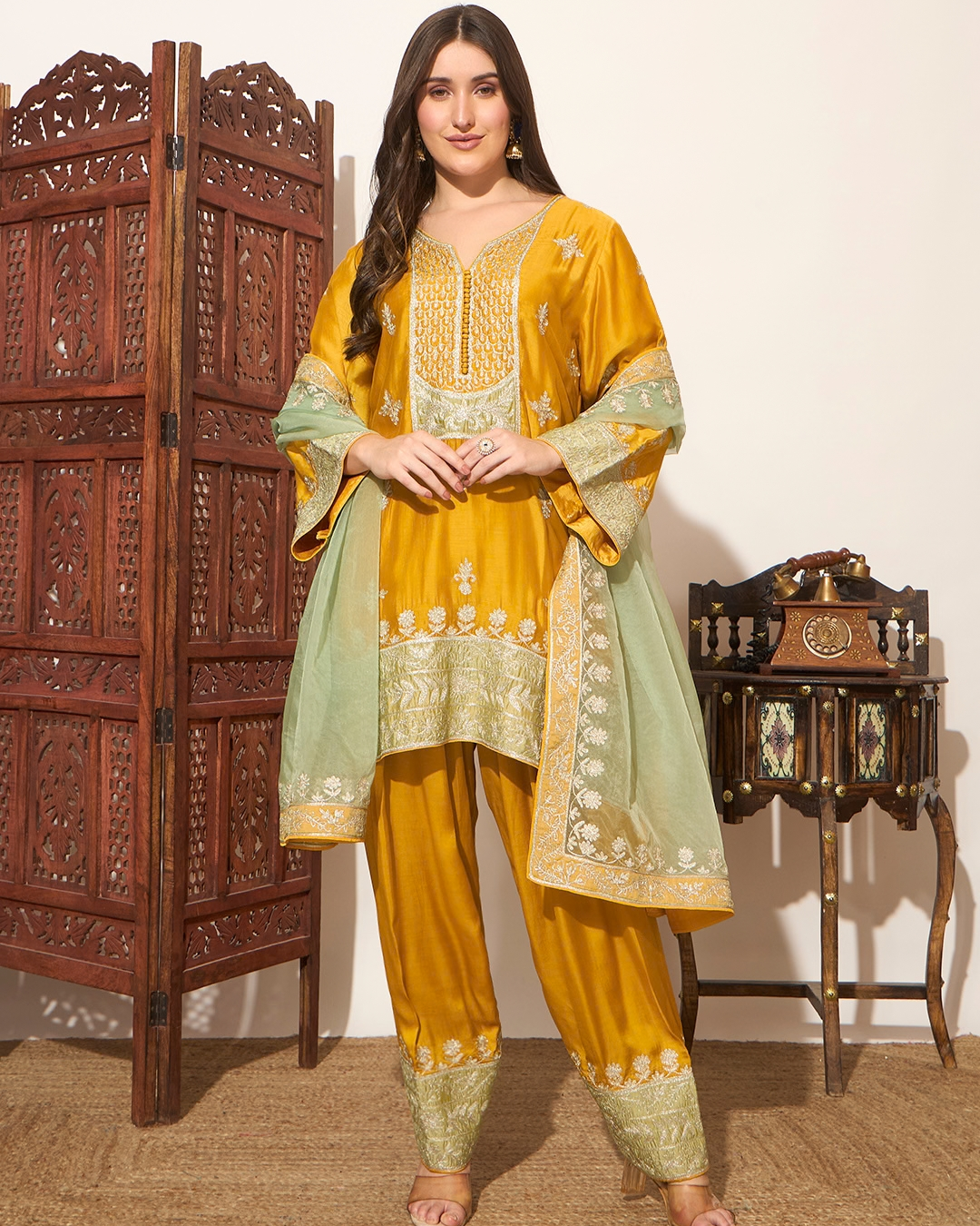Yellow Suit Set