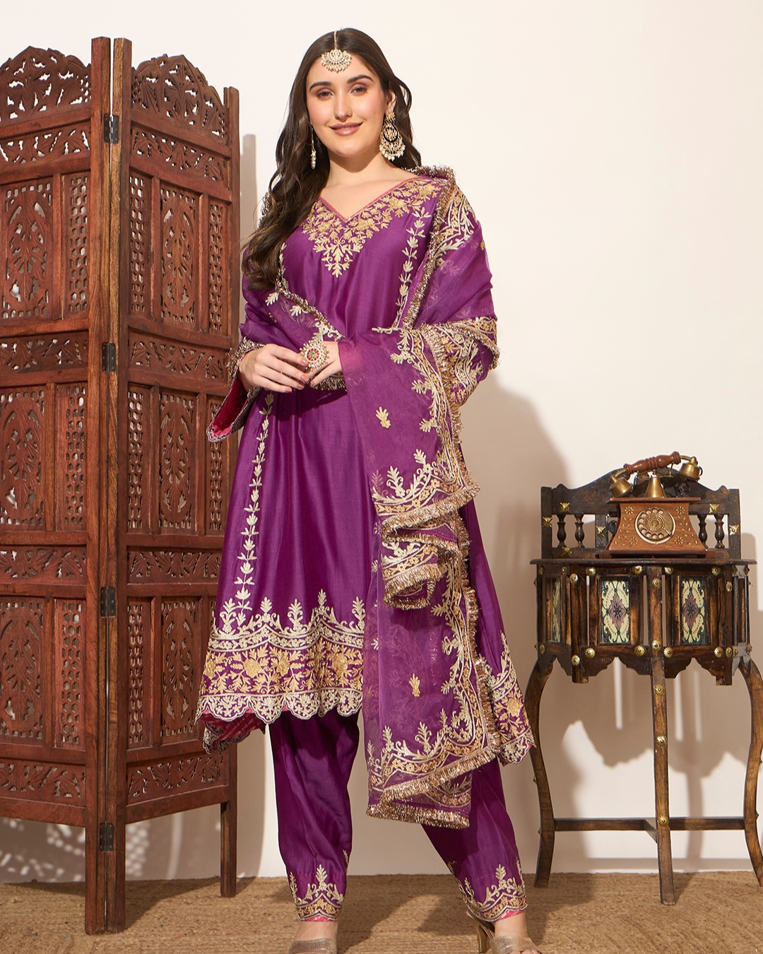 Violet Suit Set